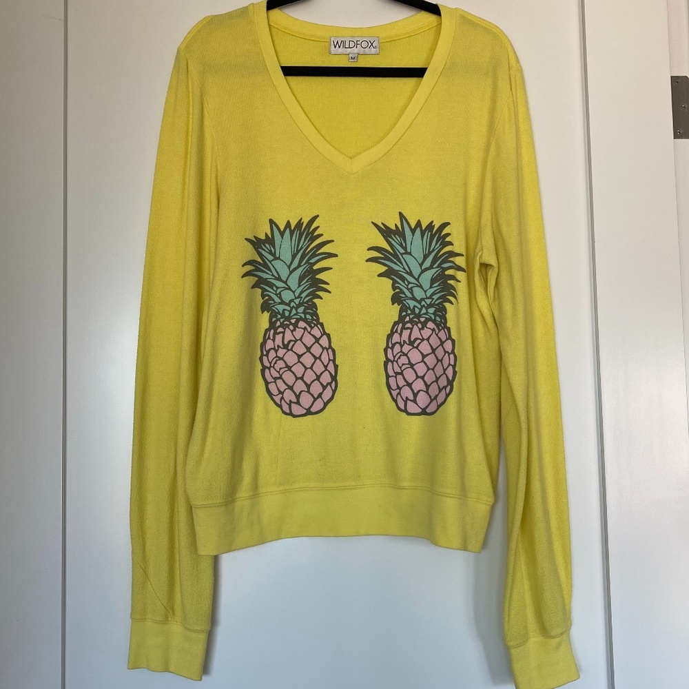Wildfox Sweater with Pineapples